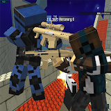 Blocky Combat Swat Edge icon