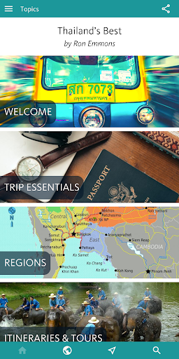 Android application Thailand’s Best: Travel Guide screenshort