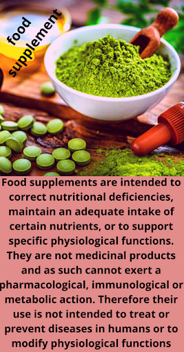 Android application food supplement screenshort
