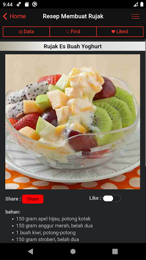 Resep Membuat Aneka Rujak Screen 3