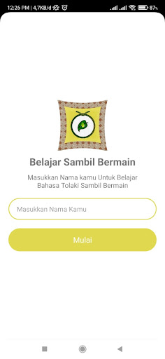 Kamus Tolaki Screen 3