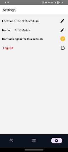 Android application CounterTEN Scan screenshort