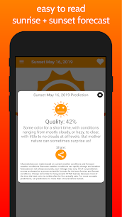 SkyCandy MOD APK- Sunset Forecast App (Premium Unlocked) 8