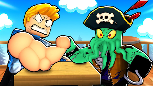 Android application arm wrestling simulator screenshort