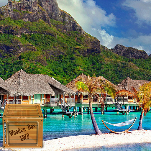bora bora wallpaper logo