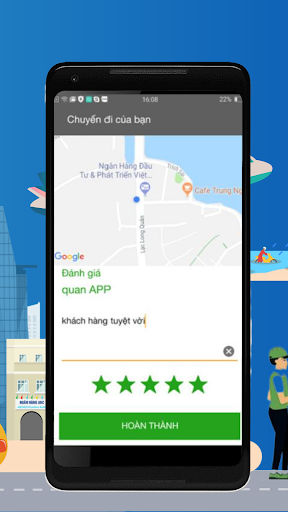 GVTAXI DRIVER Tỉnh Screen 2