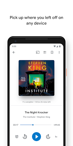 Google Play Books & Audiobooks banner