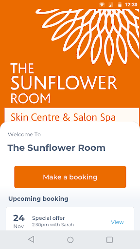 Android application The Sunflower Room screenshort