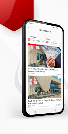 Android application BTB Mobile screenshort