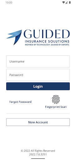 Android application Guided Insurance Solutions screenshort