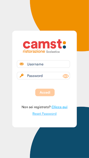 Android application Ristorazione Scolastica screenshort