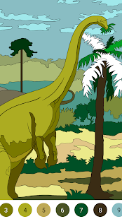 Dinosaur Coloring Book u2013 Encyclopedia for Kids 1.1.6 APK screenshots 2