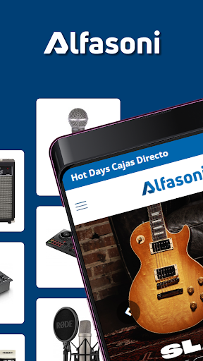 Android application Alfasoni: instrumentos y audio screenshort
