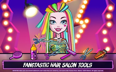 Monster High™ Beauty Shop: Fangtastic Fashion Game 4.1.13 Apk + Mod + Data 4