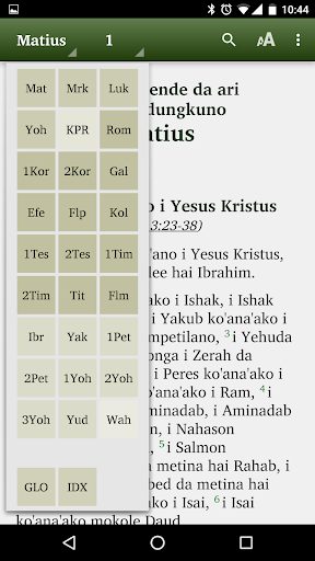 Alkitab Moronene Screen 3
