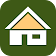 Simple roofing calculator icon