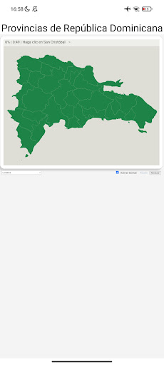 Android application Provincias Rep. Dominicana screenshort