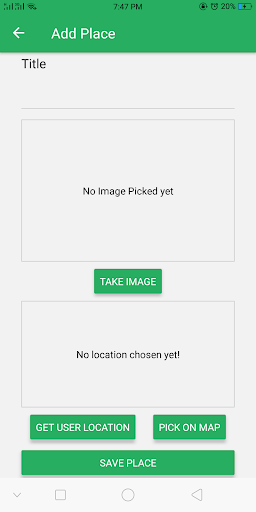 location tracker Screen 2