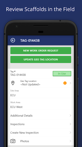 Android application Hi-Vis screenshort