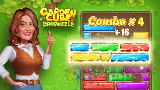 Garden Cube Dropuzzle2:Help it