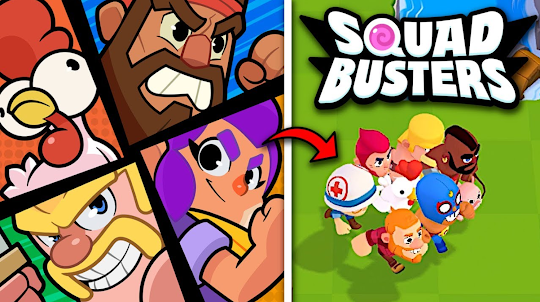 Squad battling busters : Guide