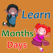Learning Days of the Week and Months of Year names  Icon