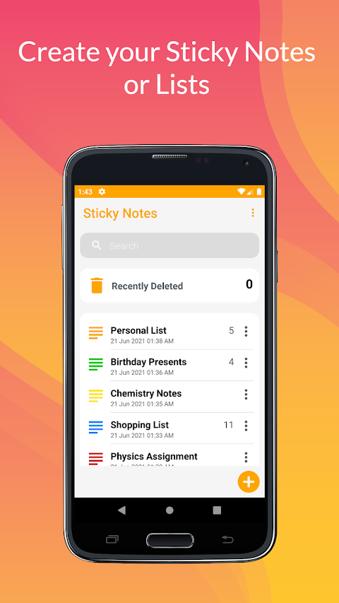 Sticky Notes- Reminders, Listsのおすすめ画像1