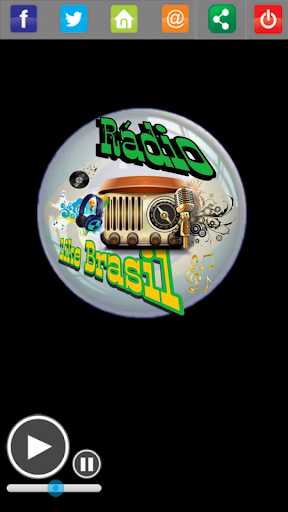 Android application Web Rádio Like Brasil Online screenshort
