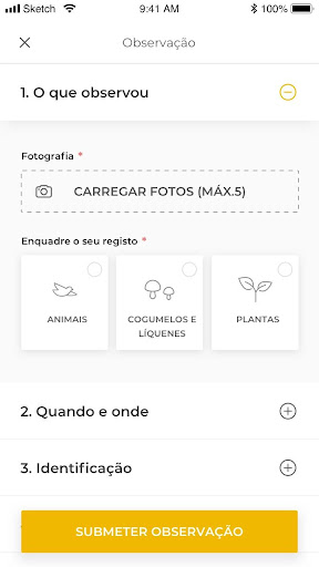 BioRegisto Screen 2