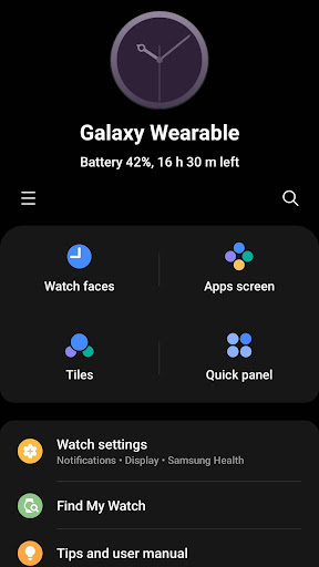 Android application Monotone Analog screenshort