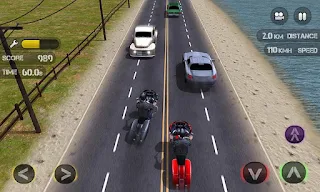 Race the Traffic Moto - Screenshot 2
