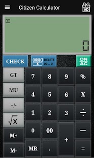 CITIZEN CALCULATOR Screenshot