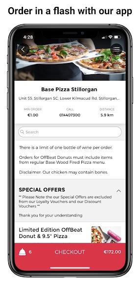 Screenshot 3 Base Wood Fired Pizza Ireland android