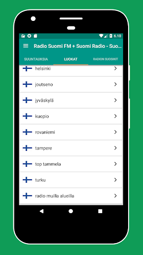 Radio Finland FM - DAB Radio Screen 3
