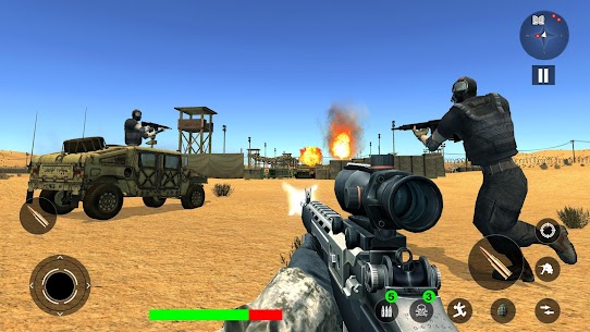 FPS Honor MOD APK: Special Forces (GOD MODE) Download 4