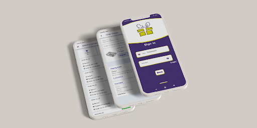 Android application بائع هديتي screenshort