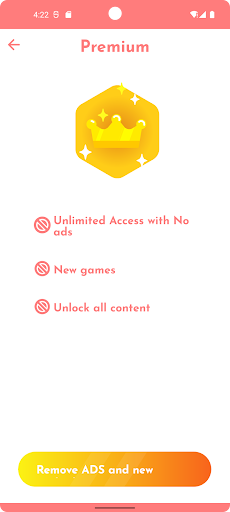 Android application EnglishRoom screenshort