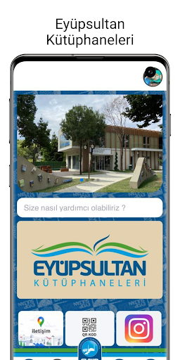 Android application Eyüpsultan Kütüphaneleri screenshort