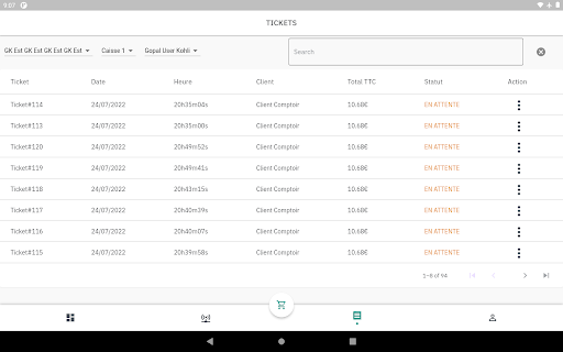 CAISSE FACTUROZOR Screen 3