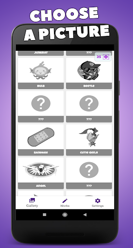 World Of Pixels - Color by number