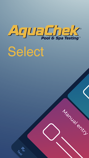 Android application AquaChek Connect screenshort