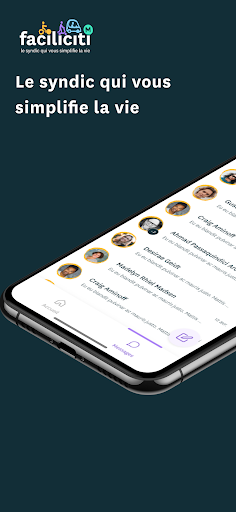 Android application Faciliciti screenshort