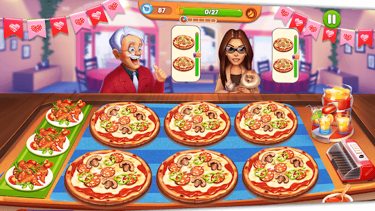 Cooking Crush MOD (Menu, Money, One Hit) 3