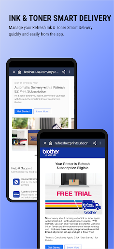 Screenshot of Brother Mobile Connect