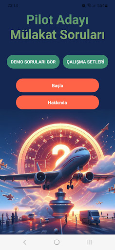 Android application Pilot Testi screenshort