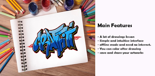So Zeichnen Sie Graffiti Worter Und Zeichen Apps Bei Google Play