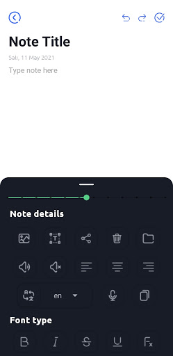 NoteApp Screen 3