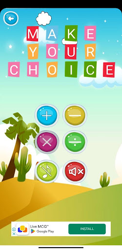Math Quiz Screen 2