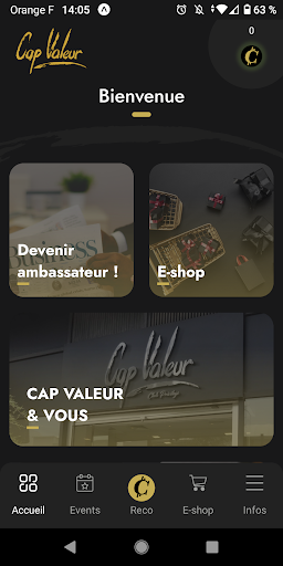 Android application Mes recos screenshort