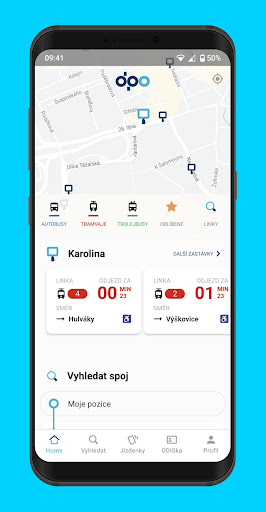 Android application MojeDPO screenshort